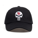 100% Cotton Embroidered Hero US Punisher SKULL Logo Baseball Cap