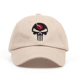 100% Cotton Embroidered Hero US Punisher SKULL Logo Baseball Cap