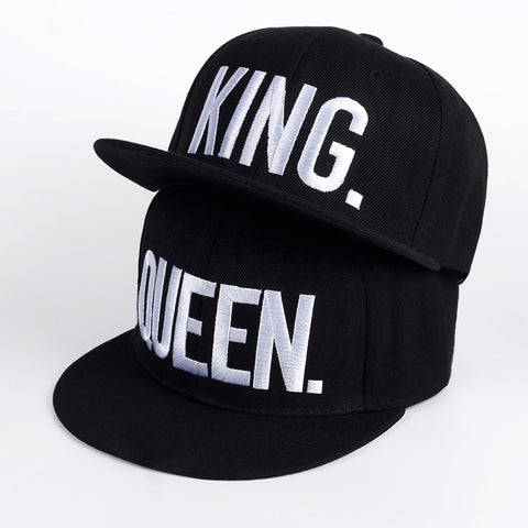 Brand King Queen Snapback Cap