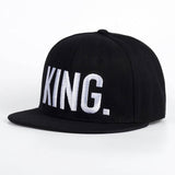 Brand King Queen Snapback Cap