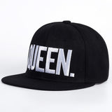 Brand King Queen Snapback Cap